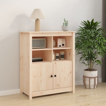 vidaXL Συρταριέρα 83x41,5x100cm από Μασίφ Ξύλο Πεύκου 1 τεμ.