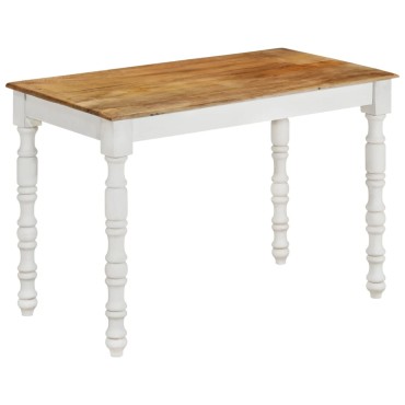 vidaXL Τραπεζαρία 110x60x76cm από Μασίφ Ξύλο Μάνγκο 1 τεμ.