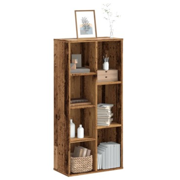 vidaXL Βιβλιοθήκη Όψη Παλαιού Ξύλου 50x25x105cm Επεξεργασμένο Ξύλο 1 τεμ.