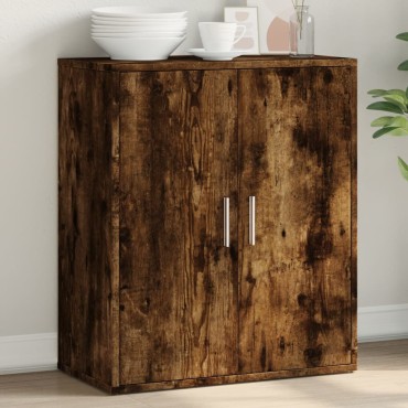 vidaXL Βοηθητικό Ντουλάπι Καπνιστή Δρυς 60x31x70cm Επεξεργασμένο Ξύλο 1 τεμ.