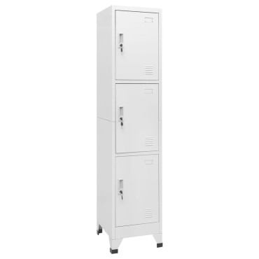 vidaXL Φοριαμός 38x45x180cm με 3 Τμήματα 1 τεμ.