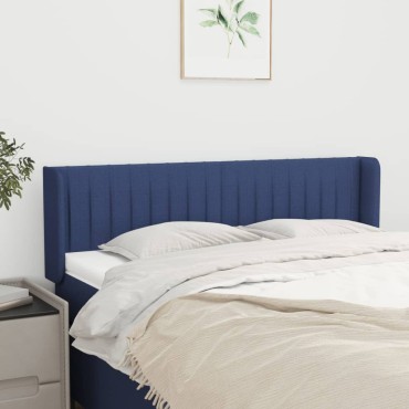 vidaXL Κεφαλάρι με Πτερύγια Μπλε 147x16x78/88cm Υφασμάτινο 1 τεμ.