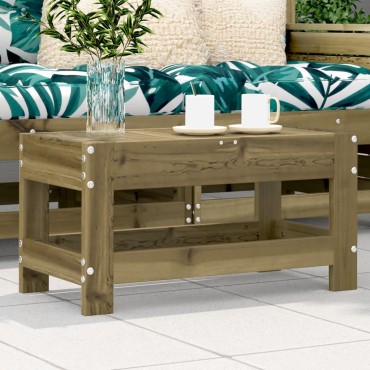 vidaXL Υποπόδιο Κήπου 62x30x32cm από Εμποτισμένο Ξύλο Πεύκου 1 τεμ. Γωνιακός