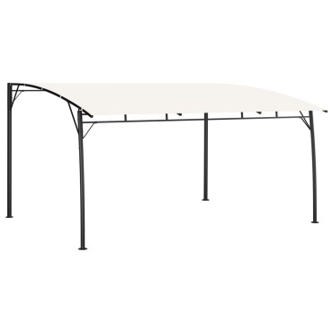 vidaXL Τεντοπέργκολα Κήπου Κρεμ 4 x 3 x 2,55 μ.
