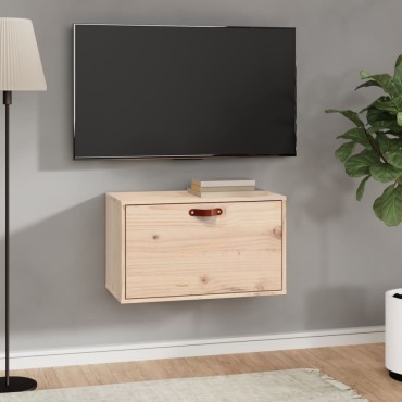 vidaXL Ντουλάπι Τοίχου 60x30x35cm από Μασίφ Ξύλο Πεύκου 1 τεμ.