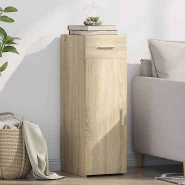 vidaXL Ντουλάπι Sonoma Δρυς 30x42,5x93cm από Επεξεργασμένο Ξύλο 1 τεμ.