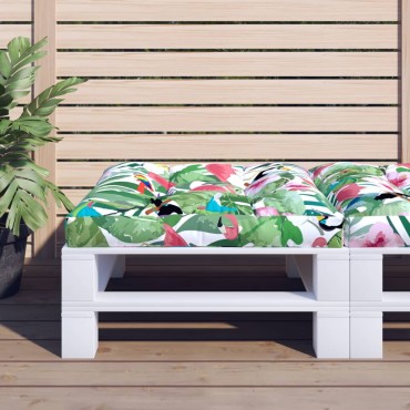 vidaXL Μαξιλάρι Παλέτας Πολύχρωμο 70x70x12cm Υφασμάτινο