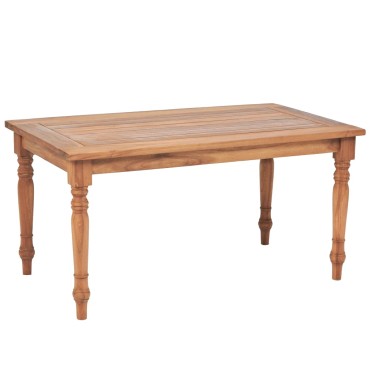 vidaXL Τραπέζι Batavia 90x50x45cm από Ξύλο Teak 1 τεμ.