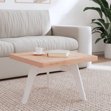 vidaXL Επιφάνεια Τραπεζιού Τετράγωνη 60x60x4cm Μασίφ Ξύλο Οξιάς 1 τεμ.