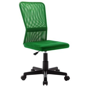 vidaXL Καρέκλα Γραφείου Πράσινη 44x52x100cm Διχτυωτό Ύφασμα 1 τεμ.