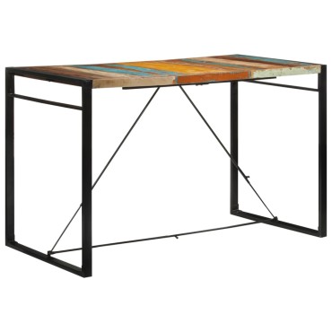 vidaXL Τραπέζι Μπαρ 175x90x110cm από Μασίφ Ανακυκλωμένο Ξύλο 1 τεμ.
