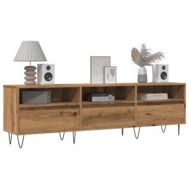 vidaXL Έπιπλο Τηλεόρασης τεχνίτης Δρυς 150x30x44,5cm