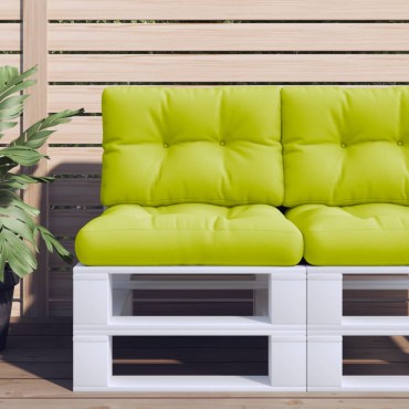 vidaXL Μαξιλάρι Παλέτας Αν. Πράσινο 50x40x12cm από Ύφασμα