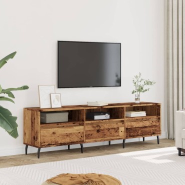 vidaXL Έπιπλο Τηλεόρασης Παλιό Ξύλο 150x30x44,5cm Επεξεργασμένο Ξύλο