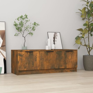 vidaXL Έπιπλο Τηλεόρασης Καπνιστή Δρυς102x35x36,5cm Επεξεργασμένο Ξύλο