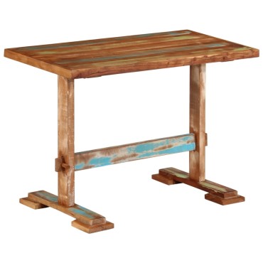 vidaXL Τραπεζαρία 110x55x78cm από Μασίφ Ανακυκλωμένο Ξύλο 1 τεμ.