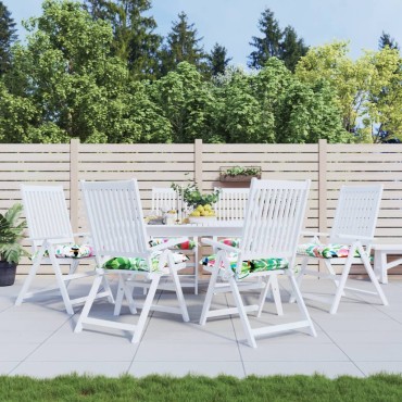 vidaXL Μαξιλάρια Καρέκλας 6 τεμ. Πολύχρωμα 40x40x7cm Υφασμάτινα