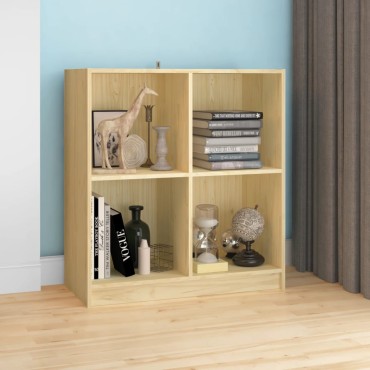 vidaXL Μπουφές 70x33x76cm από Μασίφ Ξύλο Πεύκου 1 τεμ.
