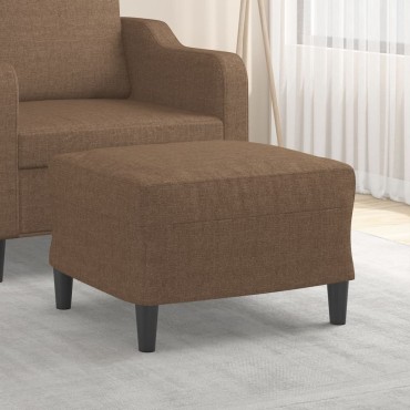 vidaXL Υποπόδιο Καφέ60x50x41cm Υφασμάτινο 1 τεμ.