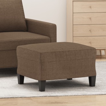 vidaXL Υποπόδιο Καφέ60x50x41cm Υφασμάτινο 1 τεμ.