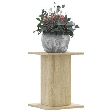 vidaXL Βάσεις Φυτών 2 Τεμ. Sonoma Δρυς 30x30x40 εκ. Επεξεργασμένο Ξύλο