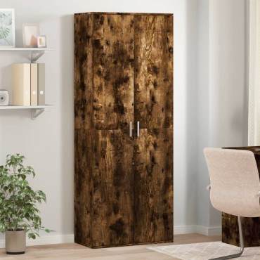 vidaXL Ντουλάπα Καπνιστή Δρυς 70x35x180cm από Επεξεργασμένο Ξύλο 1 τεμ.
