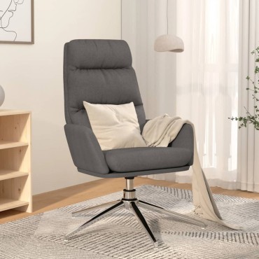 vidaXL Πολυθρόνα Relax Ανοιχτό Γκρι Υφασμάτινη 70x77x98cm 1 τεμ.