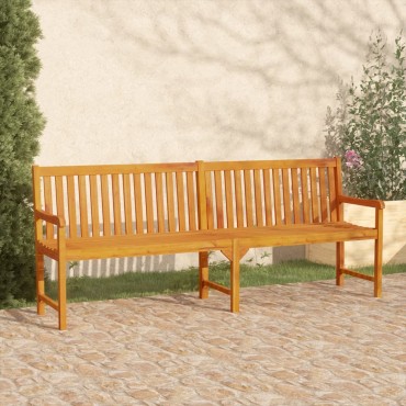 vidaXL Παγκάκι Κήπου από Μασίφ Ξύλο Ακακίας 219x55,5x90cm 1 τεμ.