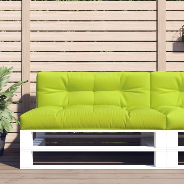 vidaXL Μαξιλάρι Παλέτας Αν. Πράσινο 120x40x12cm Υφασμάτινο