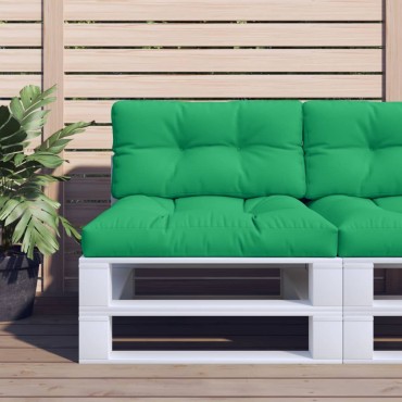 vidaXL Μαξιλάρι Παλέτας Πράσινο 80x40x12cm Υφασμάτινο
