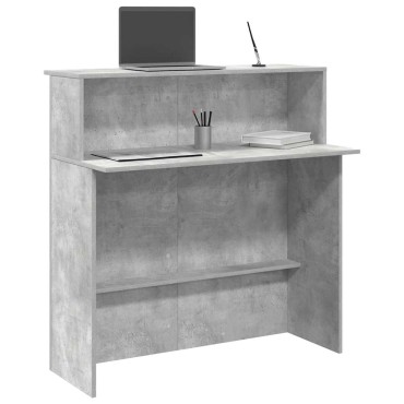 vidaXL Γραφείο υποδοχής 100x50x103,5cm Επεξεργασμένο Ξύλο 1 τεμ.
