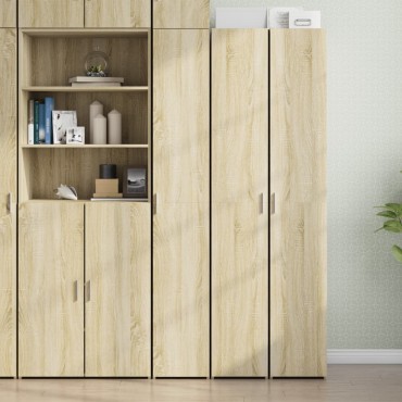 vidaXL Ντουλάπι Sonoma Δρυς 30x42,5x185cm από Επεξεργασμένο Ξύλο 1 τεμ.