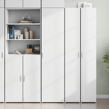 vidaXL Ντουλάπι Λευκό 45x42,5x185cm από Επεξεργασμένο Ξύλο 1 τεμ.