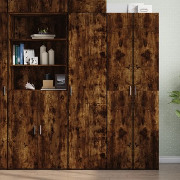 vidaXL Ντουλάπι Καπνιστή Δρυς 45x42,5x185cm από Επεξεργασμένο Ξύλο 1 τεμ.