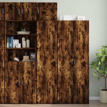 vidaXL Ντουλάπι Αποθήκευσης Στενό Δρυς 45x42,5x225cm Επεξεργ. Ξύλο 1 τεμ.