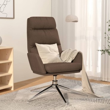 vidaXL Πολυθρόνα Relax Taupe Υφασμάτινη 70x77x98cm 1 τεμ.