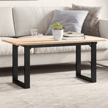 vidaXL Πόδια Τραπεζιού Σαλονιού σε Σχήμα «Ο» 80x40x43cm Ατσάλι 1 τεμ.