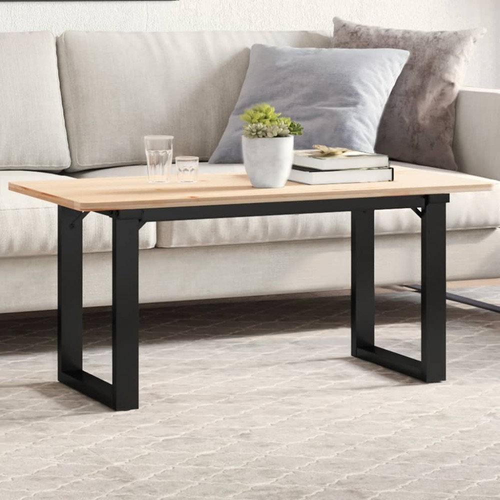 vidaXL Πόδια Τραπεζιού Σαλονιού σε Σχήμα «Ο» 90x40x43cm Ατσάλι 1 τεμ.