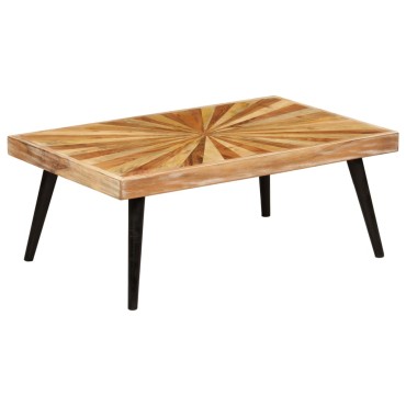 vidaXL Τραπεζάκι Σαλονιού 90x55x36cm από Μασίφ Ξύλο Μάνγκο 1 τεμ.