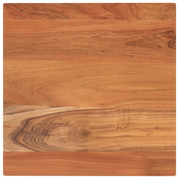 vidaXL Επιφάνεια Τραπεζιού Τετράγωνη 60x60x3,8cm Μασίφ Ξύλο Οξιάς 1 τεμ.