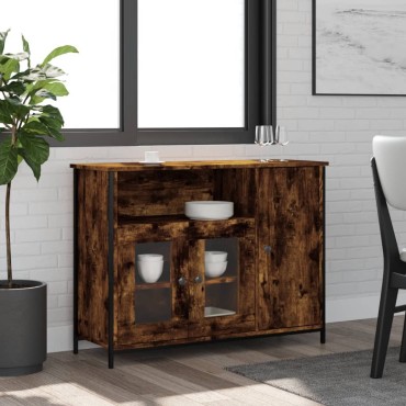 vidaXL Ντουλάπι Καπνιστή Δρυς 100x35x75cm από Επεξεργασμένο Ξύλο 1 τεμ.