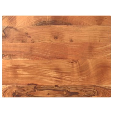 vidaXL Επιφάνεια Τραπεζιού Ορθογώνια 90x60x2,5cm Μασίφ Ξύλο Ακακίας 1 τεμ.