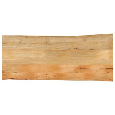 vidaXL Επιφάνεια Τραπεζιού 140x60x3,8cm Live Edge Μασίφ Ξύλο Μάνγκο 1 τεμ.