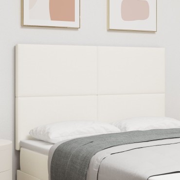vidaXL Απλό Κρεμ Κεφάλαιο - σε Κορντούρα 160x5x128cm