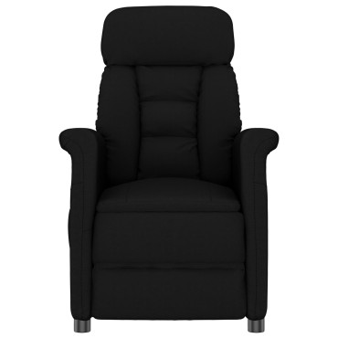 vidaXL Πολυθρόνα ανακλινόμενη Μαύρη 70.5x96.5x95cm 1 τεμ.