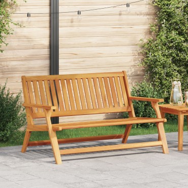 vidaXL Παγκάκι Κήπου 122.5x77x74cm Μασίφ Ξύλο Ακακίας