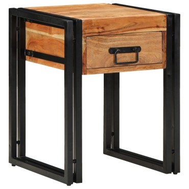 vidaXL Τραπέζι Ξύλινο 40x40x50cm Μασίφ Ακακία 1 τεμ.