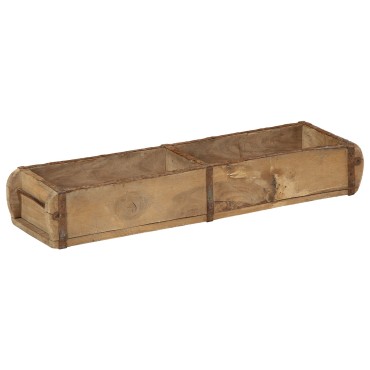 vidaXL Δίσκοι 4 τεμ 60,5x15x9 cm Στραβωμένο Ξύλο