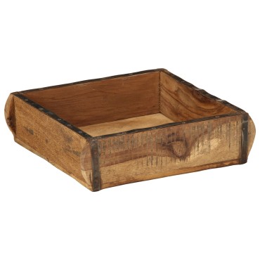 vidaXL Δίσκος 31x29x10 εκ. Από ανακυκλωμένο ξύλο