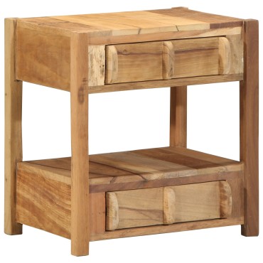 vidaXL Κομοδίνο 43x32x46cm Ξύλο Μοναδικό 1 τεμ.